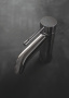 Смеситель для раковины GROHE Essence с донным клапаном, S-Size, темный графит глянец (24171A01)