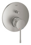 Внешняя часть смесителя для ванны GROHE Essence на 2 потребителя, суперсталь (24058DC1)