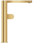 Смеситель для раковины GROHE Plus, XL-Size, холодный рассвет, матовый (32618GN4)