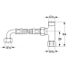 Набор подключения GROHE для универсального термостата Grohtherm Micro 3/8″, хром (47533000)