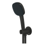 Душевой набор GROHE Tempesta Cube 110, 3 режима, 1500 мм, 7,4 л/мин, черный матовый (269102433)