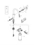 Смеситель для кухонной мойки GROHE Blue Pure BauCurve с функцией фильтрации, с фильтром в комплекте, хром (30385000)