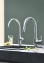 Кран для кухонной мойки GROHE Blue Pure Mono с функцией фильтрации, с фильтром в комплекте, хром (30387000)