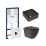 Комплект инсталляции GROHE Rapid SL 38772SH0 с унитазом Aqueduto OVO Plus OVOT0240 и раковиной Aqueduto ESPIRAL ESP0340 (NW0380)