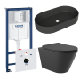 Комплект инсталляции GROHE Rapid SL NW0145/S с унитазом Aqueduto CONE CONT2140 и раковиной Aqueduto ESPIRAL ESP0240 (NW0632)