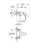 Смеситель для душа GROHE Euroeco Special, хром (32781000)