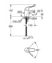 Смеситель для раковины GROHE Euroeco Special безопасный, хром (32789000)