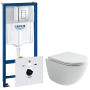 Комплект инсталляции GROHE Rapid SL 4 в 1 с унитазом Тренд CN4008T и звукоизоляционным комплектом (NW0790)