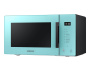 Микроволновая печь Samsung MG23T5018AN/BW Bespoke с грилем и стеклянной панелью, 23 л, мятный