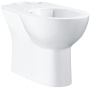 Унитаз напольный безободковый GROHE Bau Ceramic с бачком и сиденьем c микролифтом, альпин-белый (NW0076)