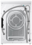 Стиральная машина Samsung Bespoke ИИ WW11CB944CGHLP с автодозировкой средства для стирки, 11 кг, белый
