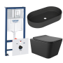 Комплект инсталляции GROHE Rapid SL 38775001 с унитазом Aqueduto MACIO MACT2140 и раковиной Aqueduto ESPIRAL ESP0240 (NW0615)