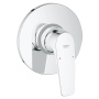 Внешняя часть смесителя для душа встраиваемый GROHE BauFlow, хром (19585000)
