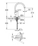 Смеситель для кухни GROHE Eurostyle Cosmopolitan, хром (30221002)
