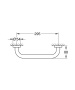Ручка для ванной GROHE Essentials 300 мм, суперсталь (40421DC1)