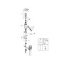 Смеситель для биде GROHE BauCurve, S-size, хром (32849000)