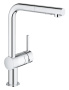 Смеситель для кухни GROHE Minta с вытяжным душем, хром (30274000)