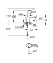 Смеситель для раковины GROHE Concetto, хром (2338510E)