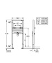Система инсталляции для раковины GROHE Rapid SL (1,13 м) (38557001)