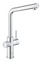 Комплект для кухни GROHE Red Duo с L-образным смесителем, бойлером L-Size и фильтром, хром (30325001)