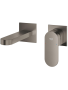 Внешняя часть смесителя для раковины GROHE Plus на 2 отверстия, M-Size, темный графит матовый (29303AL4)