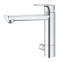 Смеситель для кухни GROHE BauEdge с запорным вентилем, хром (31696000)