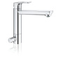 Смеситель для кухни GROHE BauLoop с запорным вентилем, хром (31713000)
