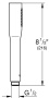 Ручной душ GROHE Euphoria Cosmopolita, 1 режим, фантомный черный (22126KF0)