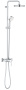 Готовый комплект для душа GROHE Tempesta Cosmopolitan 210 (NSB0146)