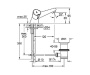 Смеситель для раковины GROHE Costa L, хром (21390000)