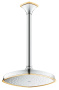 Верхний душ GROHE Rainshower Grandera, 1 режим, хром/золото (27974IG0)