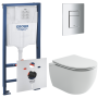Комплект инсталляции GROHE Rapid SL 4 в 1 с унитазом Игра CN3001T и звукоизоляционным комплектом (NW0806)