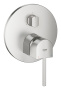 Внешняя часть смесителя для ванны GROHE Plus с переключателем на 3 положения, суперсталь (24093DC3)