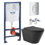 Комплект инсталляции GROHE Rapid SL NW0145/S с унитазом Aqueduto CONE CON0140 и раковиной Aqueduto ESPIRAL ESP0240 (NW0473)