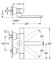 Термостат для раковины GROHE Eurosmart Cosmopolitan E инфракрасный, хром (36332000)