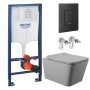 Комплект инсталляции GROHE Solido 38811KF0 с унитазом Aqueduto MACIO MAC0130 и раковиной Aqueduto ESPIRAL D400 ESP0130 (NW0403)