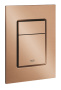 Панель смыва для унитаза GROHE Skate Cosmopolitan S, 3 режима, теплый закат матовый (37535DL0)