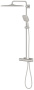 Душевая система GROHE Rainshower SmartActive 310 Cube с термостатом для душа, суперсталь (26837DC0)