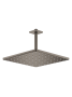 Верхний душ GROHE Rainshower Mono 310 Cube, 7,5 л/мин, 1 режим, 142 мм, сатиновый графит (26566MG0)