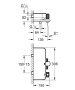 Термостат для ванны GROHE Grohtherm SmartControl, хром (34718000)
