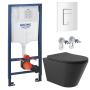 Комплект инсталляции GROHE Rapid SL 38772SH0 с унитазом Aqueduto CONE CON0140 и раковиной Aqueduto ESPIRAL ESP0440 (NW0512)