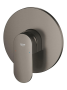 Внешняя часть смесителя для душа GROHE Plus, темный графит матовый (24059AL4)