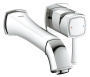 Внешняя часть смесителя для раковины GROHE Grandera на 2 отверстия, хром (19930000)