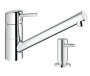 Готовый набор для кухни GROHE Concetto, хром (NK0006)