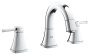 Смеситель для раковины GROHE Grandera на 3 отверстия, S-size, хром (20417000)
