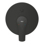 Внешняя часть смесителя для ванны GROHE Eurosmart скрытого монтажа, матовый чёрный (194502433)