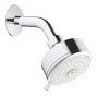 Верхний душ GROHE New Tempesta Cosmopolitan 100, 9,5 л/мин, 4 режима, хром (27869001)