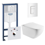 Комплект инсталляции GROHE Rapid SL 38772SH0 с унитазом Aquatek МЕДЕЯ AQ1537T-00 и сиденьем с микролифтом (NW0347)