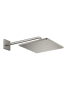 Верхний душ GROHE Rainshower Mono 310 Cube, 7,5 л/мин, 1 режим, 422 мм, сатиновая сталь (26564MS0)
