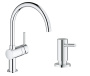 Готовый набор для кухни GROHE Minta, хром (NK0010)